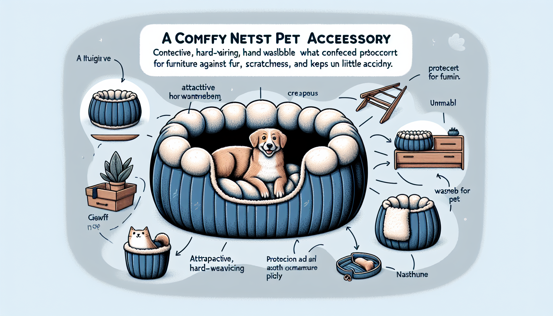 Leia mais sobre o artigo Comfy Nest: Conforto para o Seu Pet e Proteção para a Sua Casa