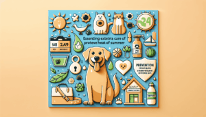 Leia mais sobre o artigo Cuidados Essenciais com os Pets no Verão
