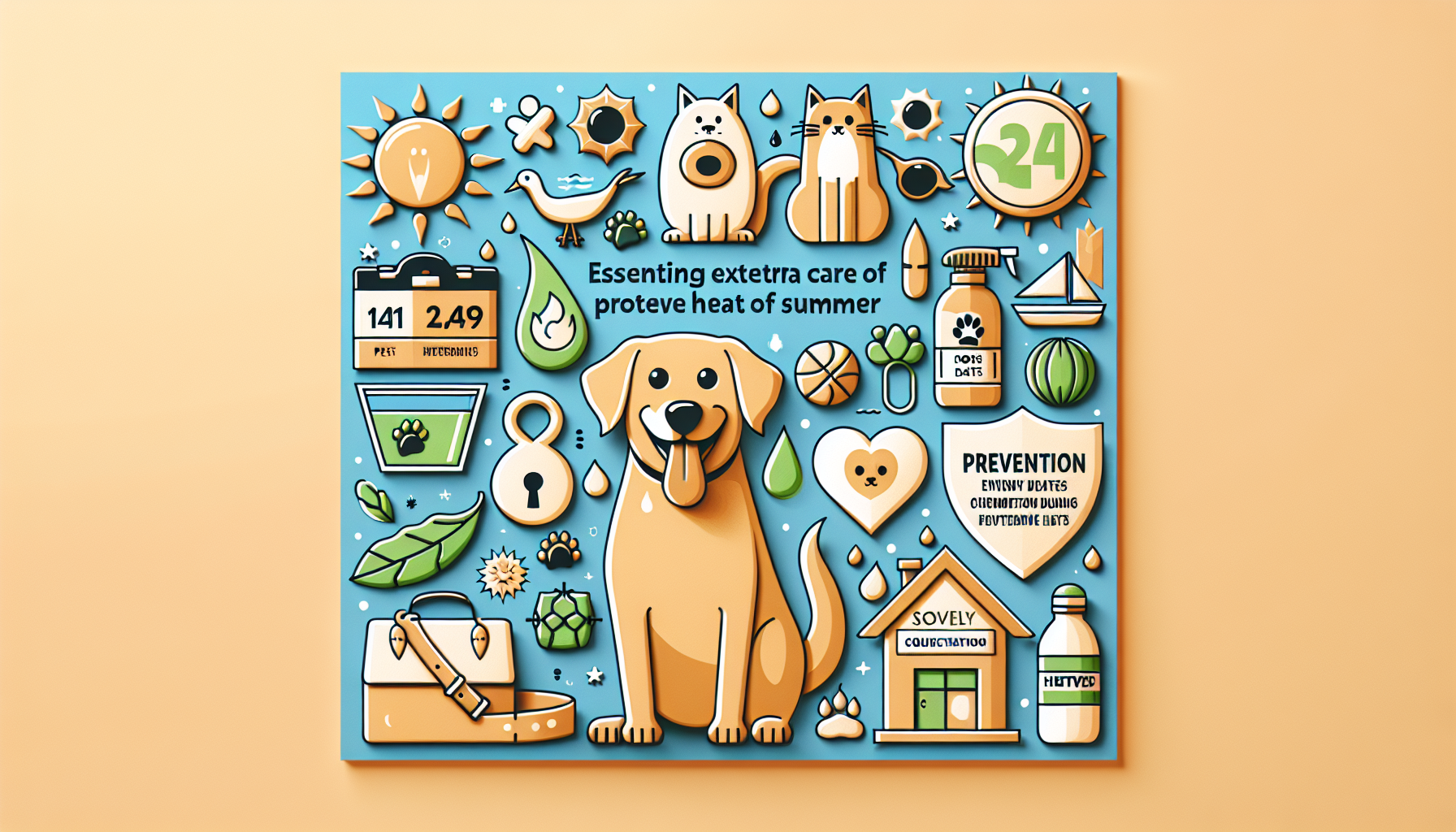 Leia mais sobre o artigo Cuidados Essenciais com os Pets no Verão