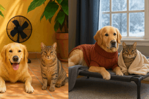 Leia mais sobre o artigo Como Proteger os Pets em Condições Climáticas Extremas